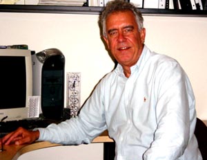 Greg Barber at his desk