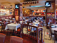 Interior of the Hard Rock Cafe in Atlantic City