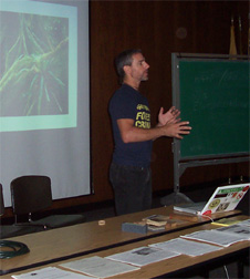 Tim Keating presenting